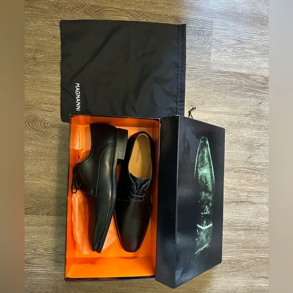 Magnanni | Shoes | Magnanni Dress Shoes Black Us Mens Size 9  display picture 1